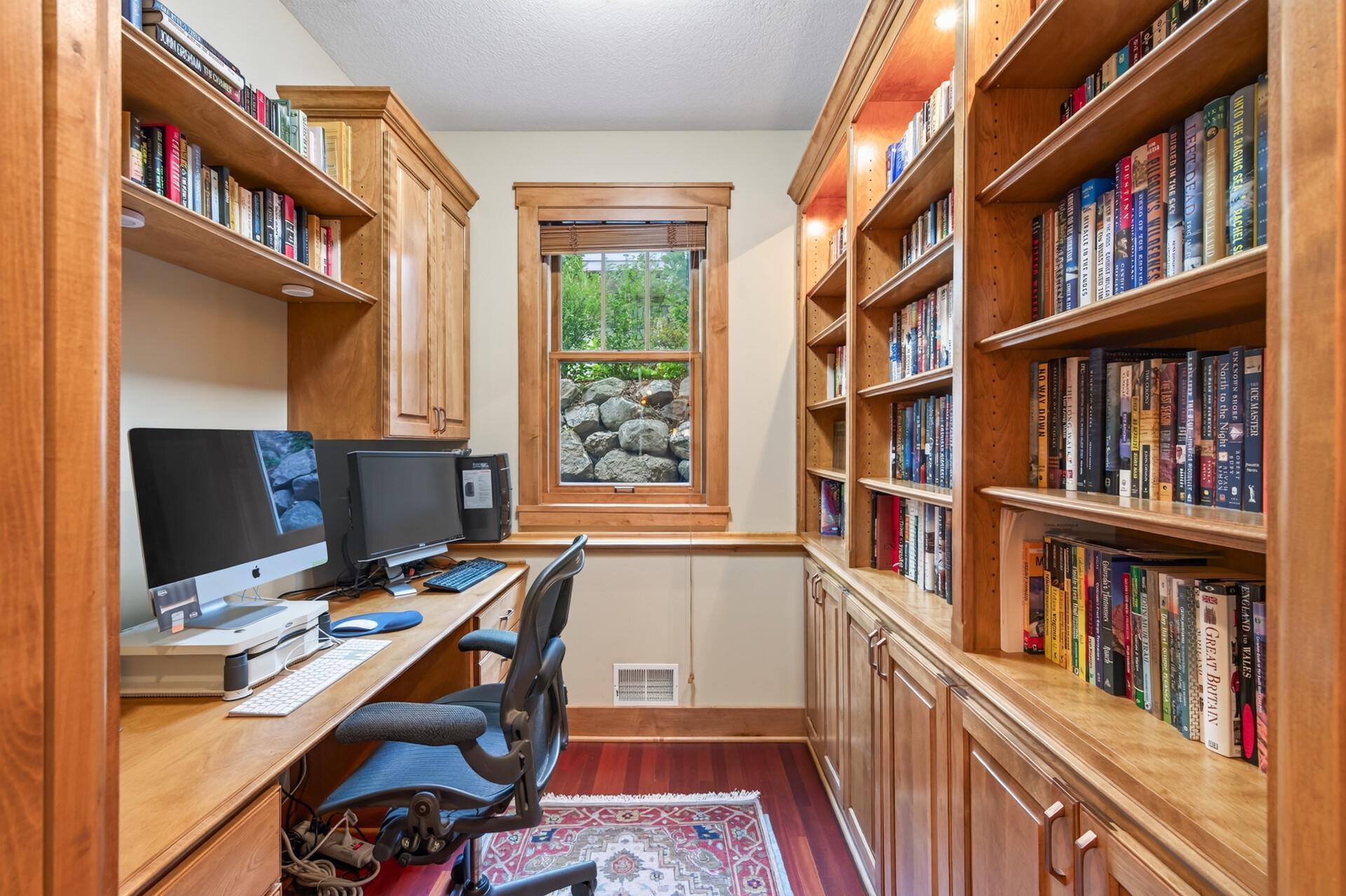 Built-In Library & Office